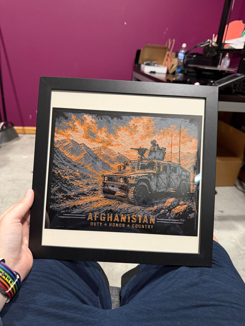 Custom hue forge