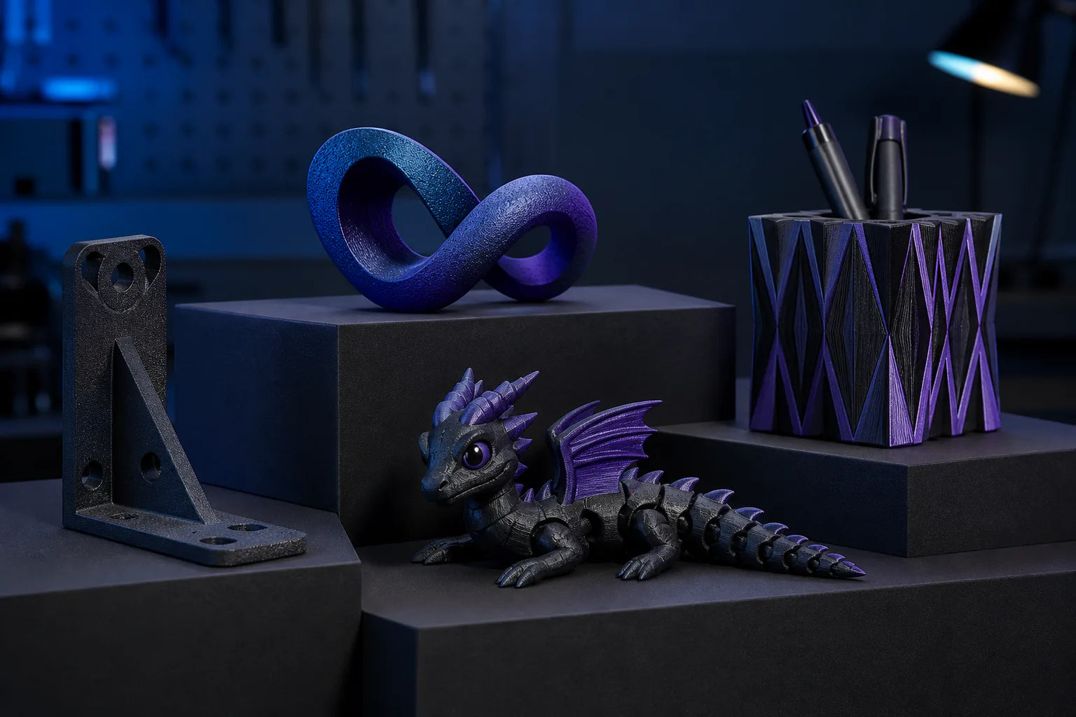 Curated functional, personalized, and creative 3D-printed products